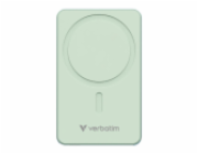 Verbatim Essential Power Bank  magn.wirel. 5000mAh green  32226