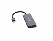 VERBATIM Dokovací stanice USB-C, 4v1, HDMI, USB-C PD, USB 3.0, USB 2.0, šedá