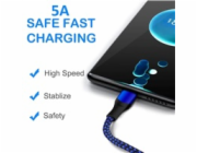 PremiumCord SuperFast 5A USB-C - USB-A 2.0, 2m