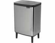 Brabantia BO Trash Bin HI 12 l  Matte Steel Fingerprint Proof