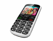 EVOLVEO EasyPhone XS, mobilní telefon pro seniory, bílý