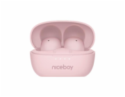 Sluchátka Niceboy Podsie 4 POP Sakura Pink