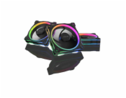 ASUS Prime MR120 Fan ARGB Reverse Black 3in1 Počítačová skříň Ventilátor 12 cm Černá 3 kusů