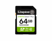 Kingston Technology Canvas Select Plus Gen3 64 GB SD UHS-I Třída 10