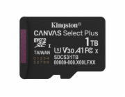 Kingston Technology Canvas Select Plus Gen3 1 TB MicroSDXC UHS-I Třída 10