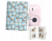 LoveInstant 64x fotoalbum pro Fujifilm Instax Mini 99 41 12 40 11 Evo Liplay Link / Modrí tučňáci