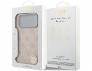 Guess 4G Charm MagSafe kryt iPhone 17 Pro Max ružový