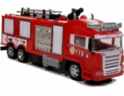 LeanToys Hasičský vůz Rádiem ovládaný Hasičský sbor R/C Červený