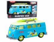 LeanToys Auto Surfař Van Autobus Surf Světla Zní Tyrkysově