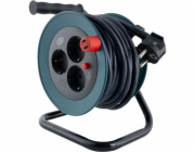 REV Kabeltrommel Mini 3-fach 10m  petrol/schwarz        0010042100