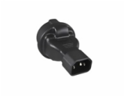Adaptér IEC C14 na SCHUKO CEE 7/3 napětí 230V, 10A