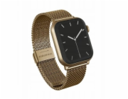 Burga Metal Mesh Elegance pro Apple Watch 42/44 mm (zlaté)