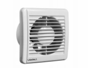 Ventika Axiální ventilátor O 100 230V 5,5W 84m3/h 25dB kuličková ložiska s hygrostatem a časovačem bílý SOLID SILENT D100SRH