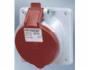 Mennekes Úhlová zásuvka 5P 16A 400V červená IP44 3093 (MEN3093)