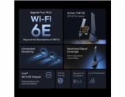TP-Link Archer TXE73E WiFi6E PCIe adapter (AXE5400,2,4GHz/5GHz/6GHz,Bluetooth5.3)