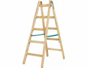 Braket DŘEVĚNÝ ŽEBŘÍK STANDARDNÍ 2X5 PŘÍČKŮ 153 CM