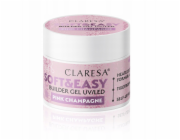 ART.ROZNE CLARESA_Soft&amp;Easy Builder Gel UV/LED Blikající růžová 90g