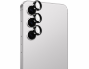 Puro Tvrzené sklo pro zadní kameru pro Samsung Galaxy S26/S26 Plus - s černým rámečkem
