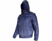 Lahti Pro Tmavě modrá zateplená bunda s odnímatelnými rukávy 2XL (L4092705)