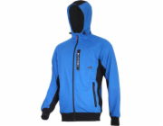 Lahti Pro Mikina se zipem, modro-černá, velikost S (L4012701)