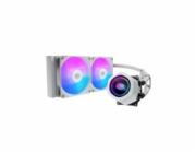 Cooler Master vodní chladič MasterLiquid Core Nex 240, 2x120mm, LGA1851, AM5, bílá