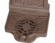 Umývadlo Strend Pro Garden LT-H20505, záhradné, hnedé, 390x330x720 mm