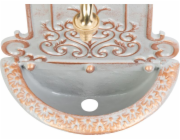 Umyvadlo Strend Pro Garden LT-H20682, zahradní, zelené/měděné, 220x100x370 mm