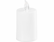 Svíčka MagicHome, LED, na hrob, bílá, 2xAA, 5,5x10,5 cm, (součást balení 2xAA)