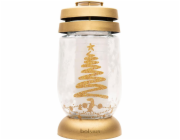 Kahanec Bolsius S06 3D Vánoční stromek, 22,4 cm, na hrob, s náplní 36 h