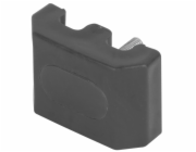 Úchytka Strend Pro EUROSTANDARD, 60x40 mm, antracit, na plotový panel, včetně šroubu, tvar M