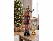 MagicHome Vánoční dekorace, Sob jelenovitý, stojící, 81 cm