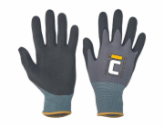 Rukavice fh® NYROCA MAXIM 10/XL, kombinované, nylon/lycra/nytril