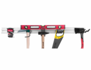 Držák nářadí Strend Pro G-mate GHS6, lišta 120 cm, 6 ks, + závěsy, montáž na stěnu
