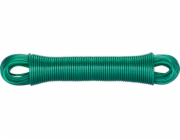 Šňůra na prádlo ROPE PVC WiCo L-30 m/4 mm, ocelové jádro, zelená barva