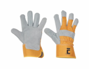 Rukavice EIDER YELLOW 10/XL, žluté, kombinované