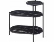 Home Styling Collection Kolekce bytového stylingu FRONTI třípatrový stůl, 64 x 33 x 63 cm