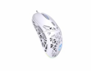 BAZAR - Endorfy Herní myš LIV Onyx White, Drátová, ARGB, bílá, rozbaleno