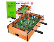 LeanToys Sportovní hra na dovednostní stolní fotbal pro děti, stůl 51 x 31 cm