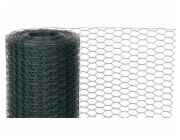 Pletivo GARDEN HEX PVC 1000/16/0,9 mm, zelené, RAL 6005, šesťhranné, chovateľské, bal. 25 m