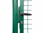 Strend Pro METALTEC ECO, 1000/2000/50x50 mm, čtvercový rám, zelený, jednokřídlý, zahradní, ZN+PVC, R