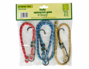 Strend Pro upínací guma LB349, 8 mm, 1x 30-45-60 cm, s ocelovými háčky