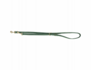 Trixie Pure nastavitelné kožené vodítko pro psy, šalvějové, M–L: 2 m/20 mm