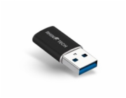 RhinoTech USB-C F na USB-A 3.0 M redukce, OTG. černá
