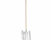 Lopata KOVO.WH Alu Large, 360 mm, hliník, dřevěná násada