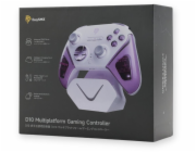 EasySMX Bezdrátová podložka Pad EasySMX D10 pro PC/Switch/iOS/Android/Steam Deck, fialová