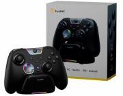 EasySMX Bezdrátová podložka Pad EasySMX X05Pro pro PC/Switch/iOS/Android/Steam Deck, černá + dokovací stanice