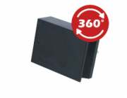Nabíječka cestovní SWISSTEN 2x USB, IC, 3A, + USB-C kabel, černá