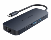 HyperDrive USB HUB HyperDrive Next 8portový USB-C Hub HDMI/4K60Hz/SD/RJ45/PD 3.1 140W průchozí