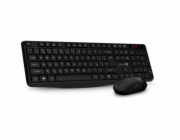 CONNECT IT Set Klávesnice+myš OfficeBase Wireless Combo, bezdrátová, černá