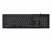 GENIUS Slimstar 820/ Drátová/ podsvícená/ Copilot/ USB/ CZ+SK layout